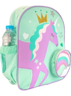 Harry Bear Green Unicorn Animal Print Backpack