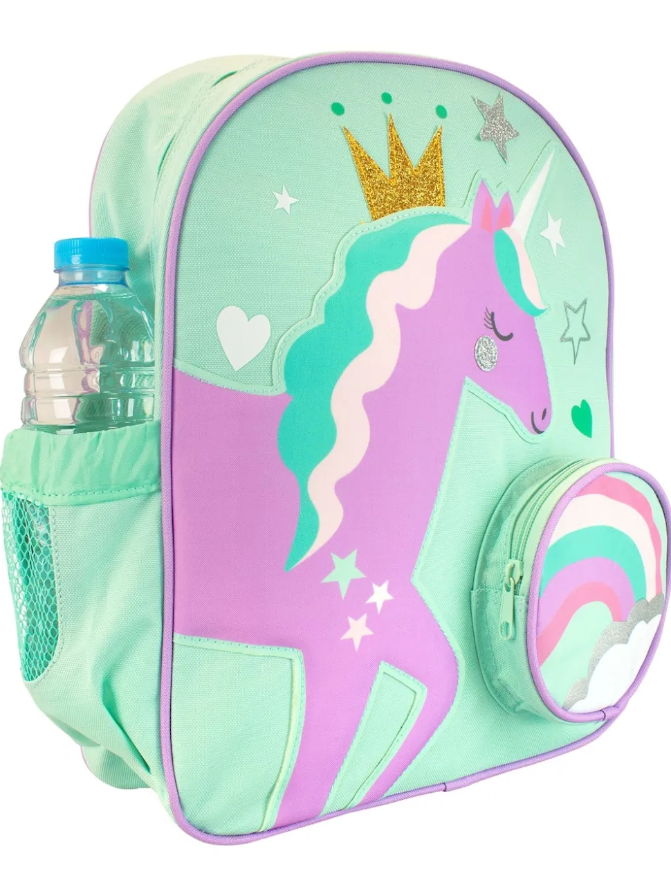 Harry Bear Green Unicorn Animal Print Backpack