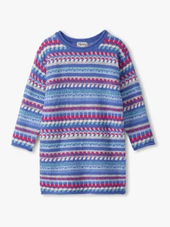 Hatley Blue Blueberry Stripe Jumper Dress
