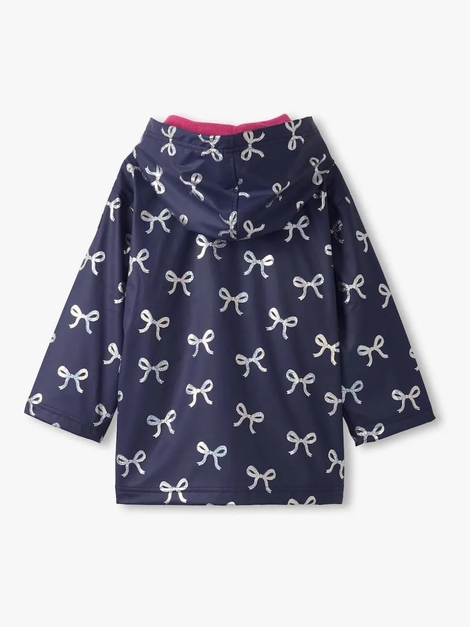 Hatley Blue Foil Bows Rain Jacket