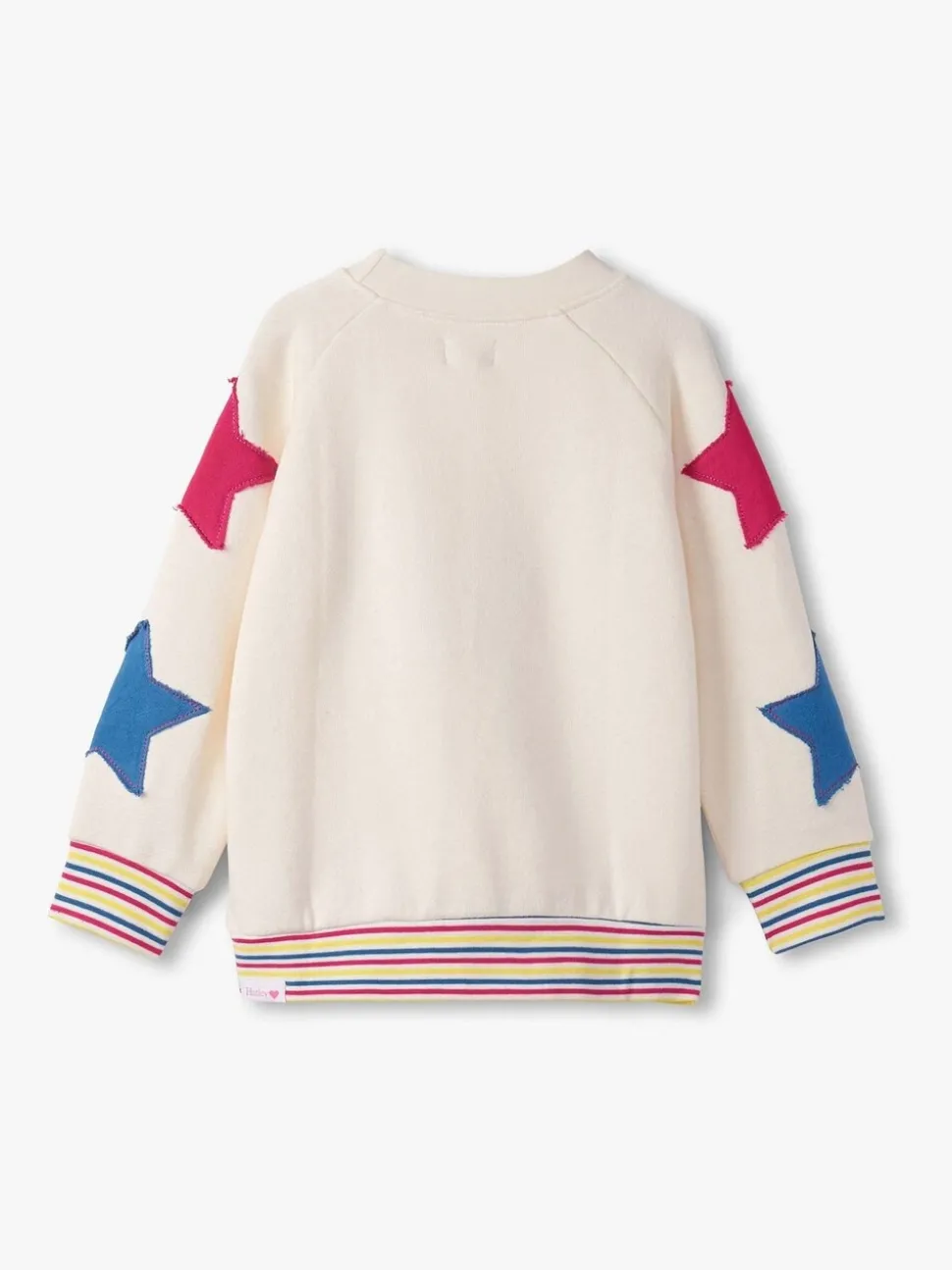 Hatley Natural Star Slouchy Pullover Sweatshirt