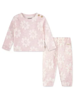 Huggies Pink Floral Print Top & Leggings 2 Piece Set
