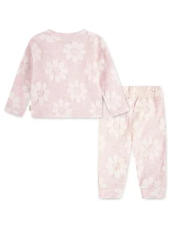 Huggies Pink Floral Print Top & Leggings 2 Piece Set