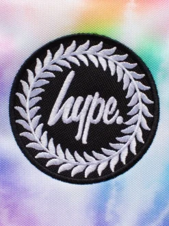 Hype. Girls Pink Rainbow Heart Tie Dye Iconic Backpack
