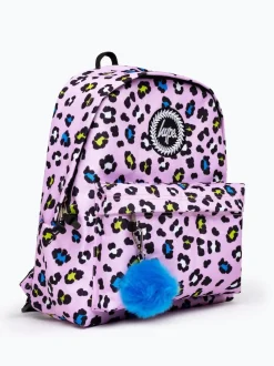 Hype. Kids Purple Leopard Print Backpack