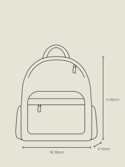 Hype. Multi Cloud Fade Backpack