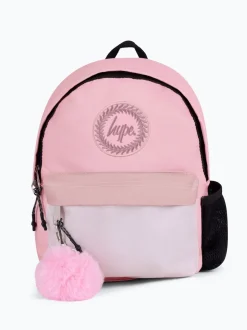 Hype. Unisex Pink Colourblock Mini Iconic Backpack