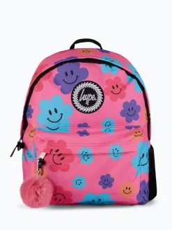 Hype. Unisex Pink Happy Flowers Backpack