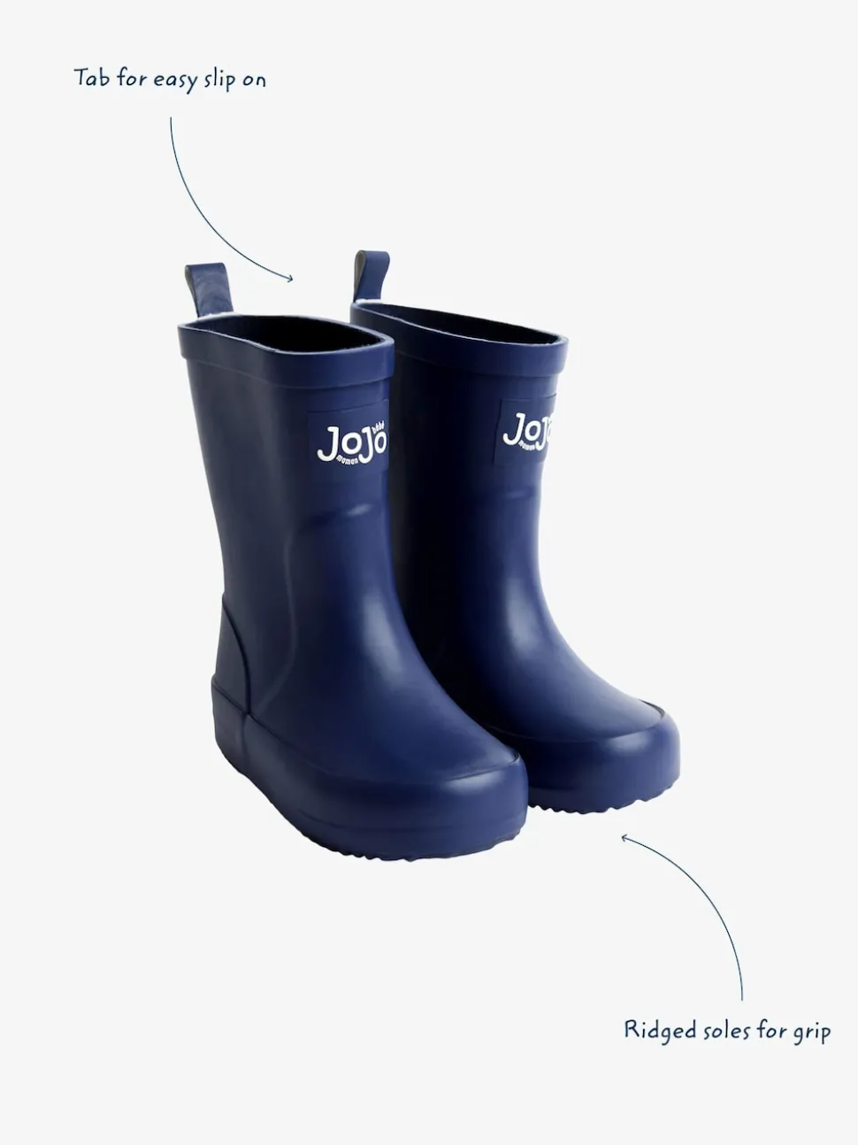JoJo Maman Bébé Navy Plain Wellies