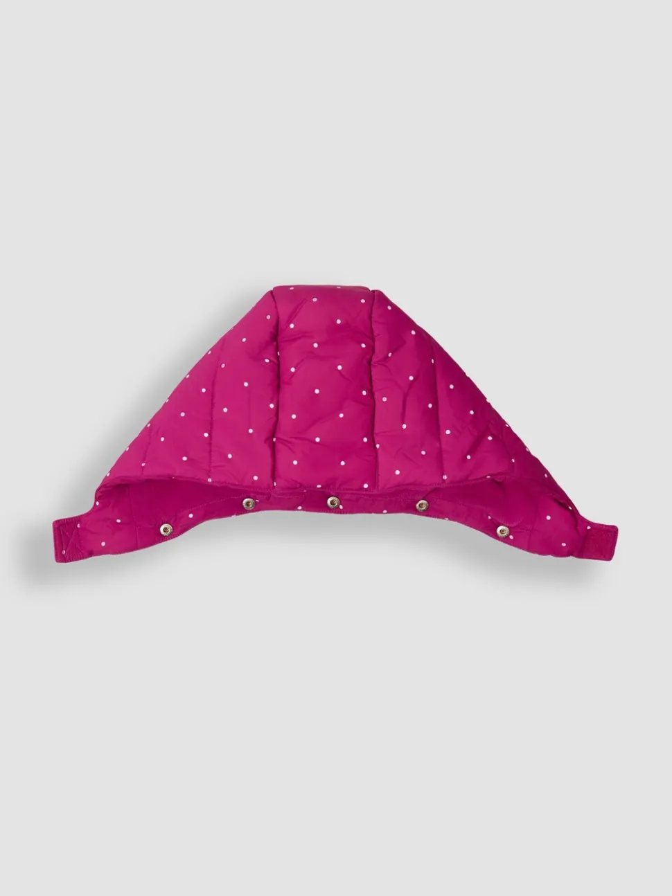 JoJo Maman Bébé Berry Butterfly Fleece Lined Puffer Coat