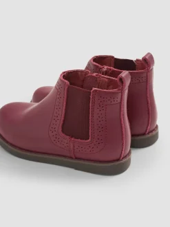 JoJo Maman Bébé Berry Pink Cosy Lined Boot