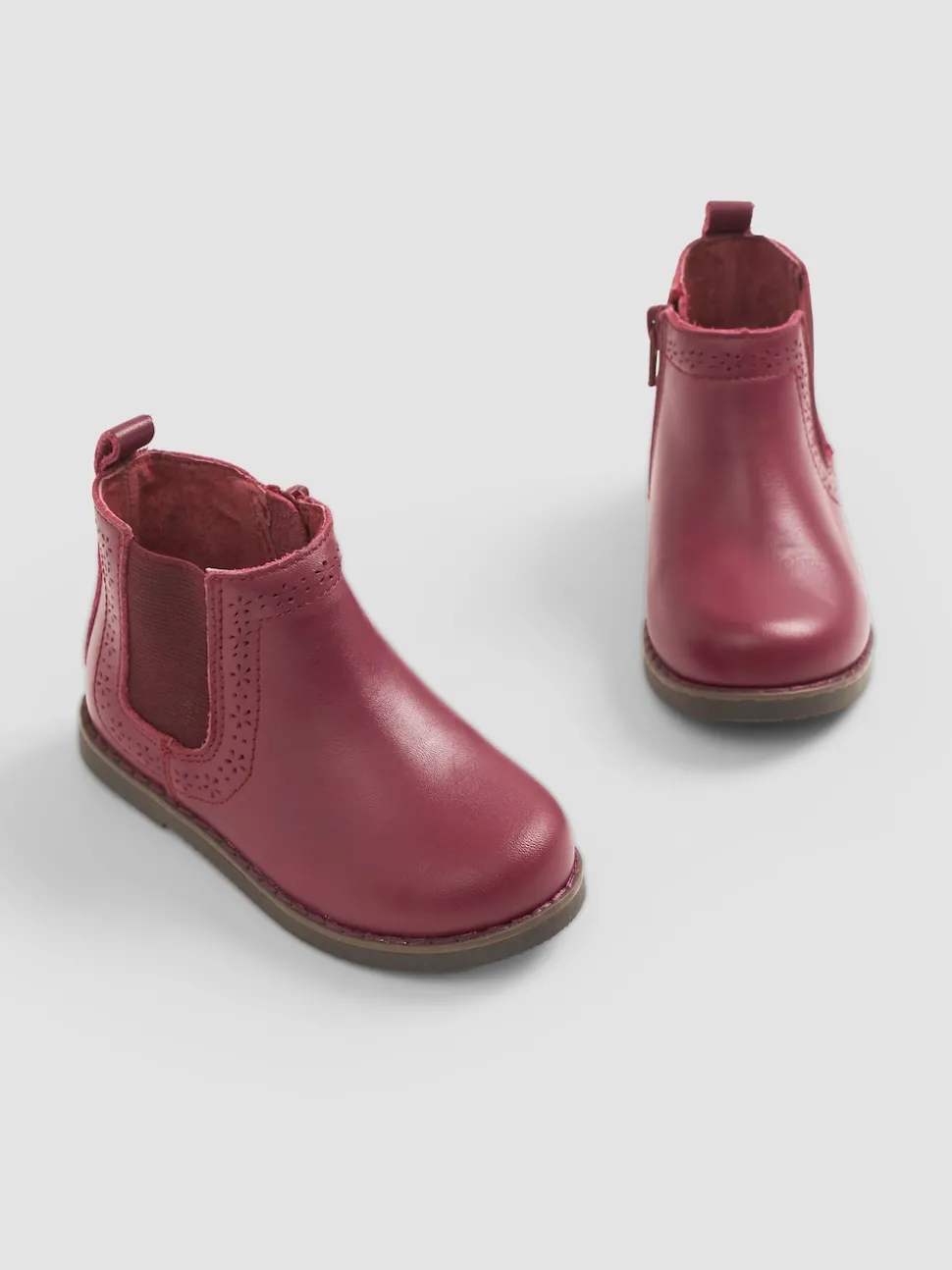 JoJo Maman Bébé Berry Pink Cosy Lined Boot
