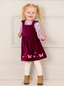 JoJo Maman Bébé Berry Pink Cosy Lined Boot