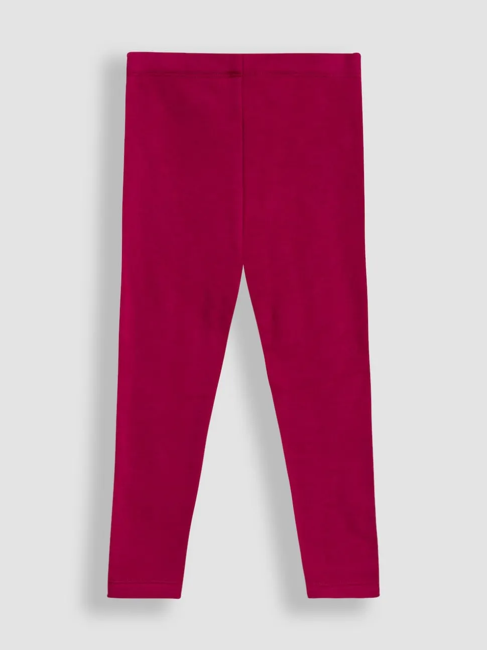 JoJo Maman Bébé Berry Pink Floral Fleece-Lined Printed Leggings 2 Pack
