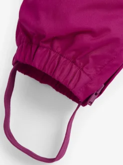 JoJo Maman Bébé Berry Pink Pack-Away Waterproof Trousers