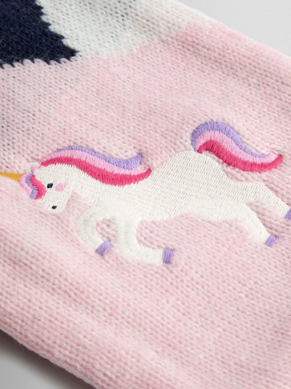 JoJo Maman Bébé Blue Unicorn Fairy Scarf