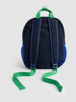 JoJo Maman Bébé Borg Colour Block Medium Backpack