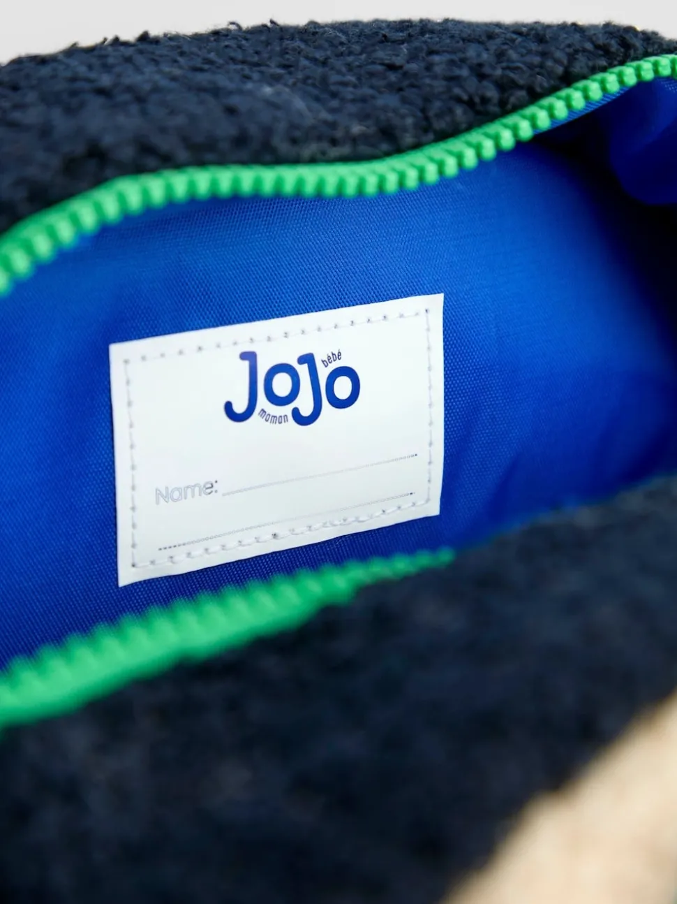 JoJo Maman Bébé Borg Colour Block Medium Backpack