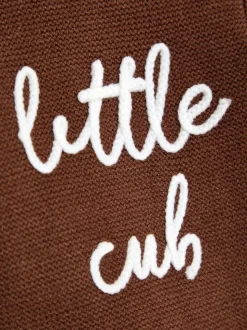 JoJo Maman Bébé Brown Bear Pocket Cardigan
