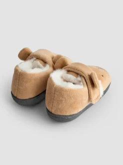 JoJo Maman Bébé Brown Bear Slipper Shoe