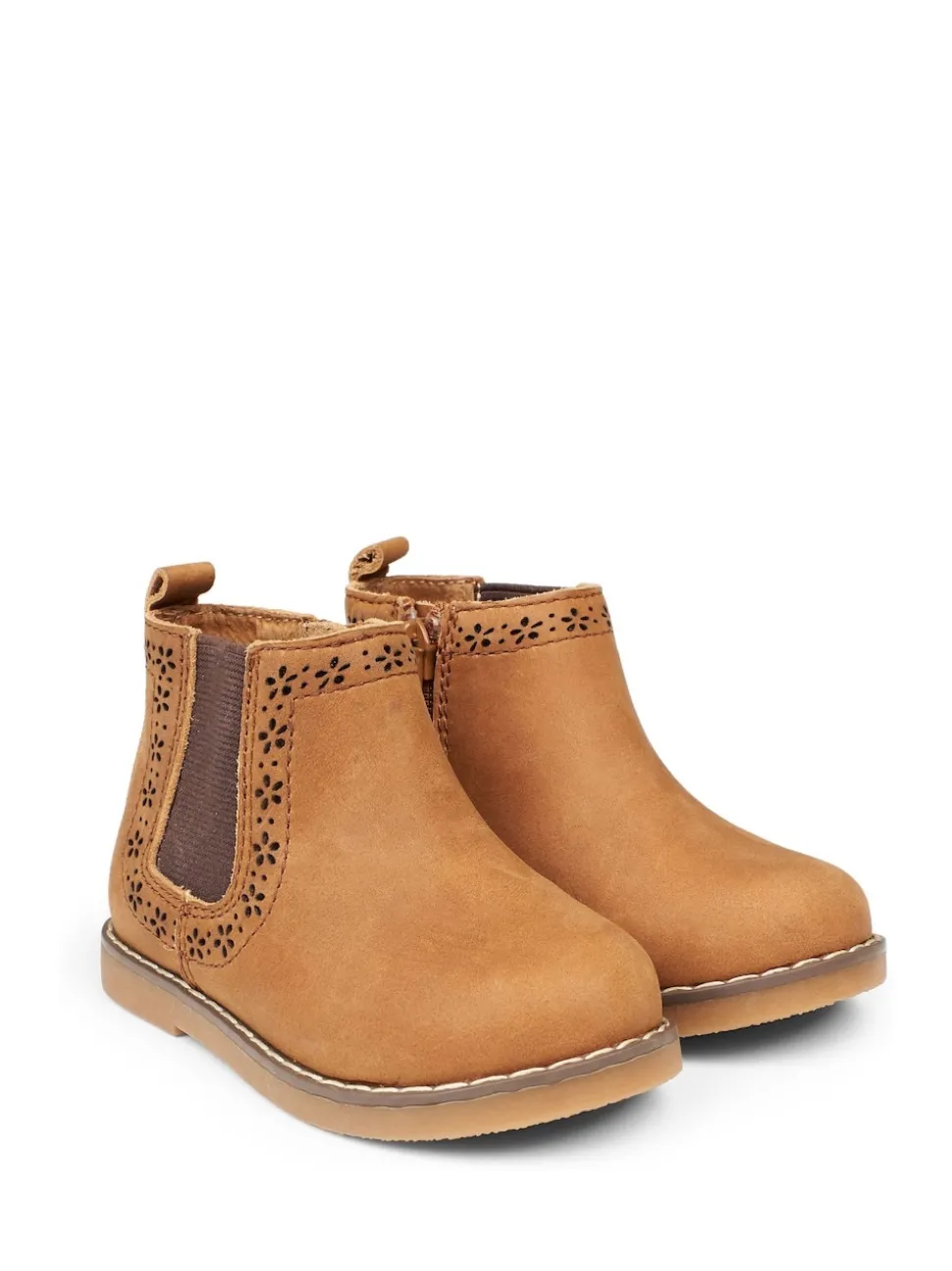 JoJo Maman Bébé Brown Cosy Lined Boot