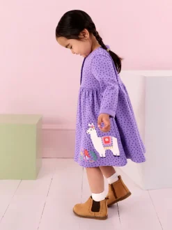 JoJo Maman Bébé Brown Cosy Lined Boot