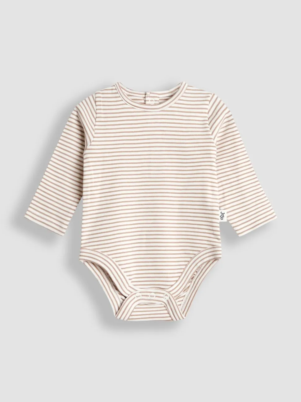 JoJo Maman Bébé Brown Dungaree Dress & Body Set