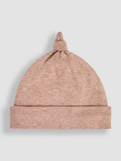 JoJo Maman Bébé Brown Woodland Friends Baby Hat