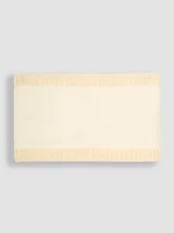 JoJo Maman Bébé Cream Cable Knitted Neck Cosy Scarf