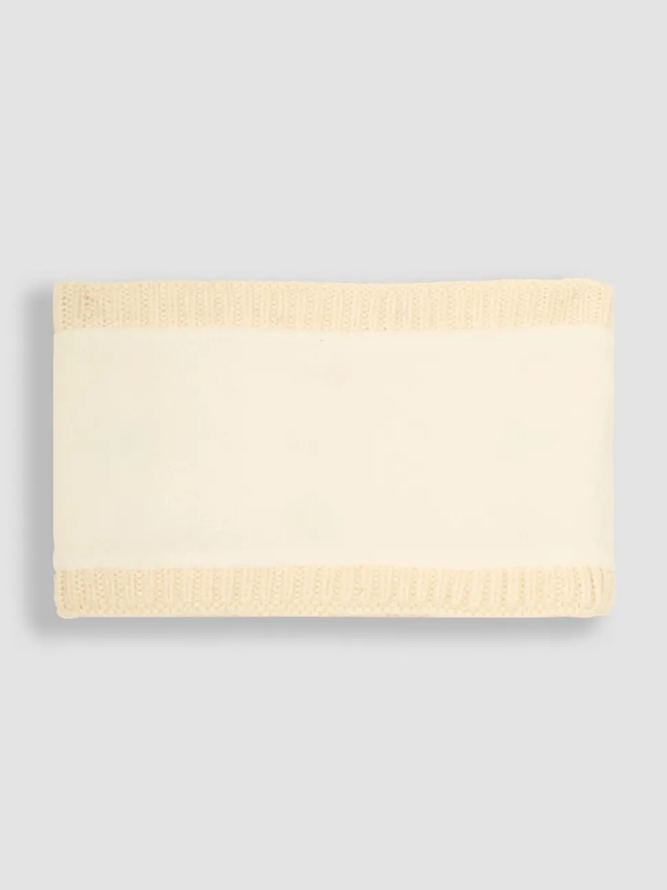 JoJo Maman Bébé Cream Cable Knitted Neck Cosy Scarf