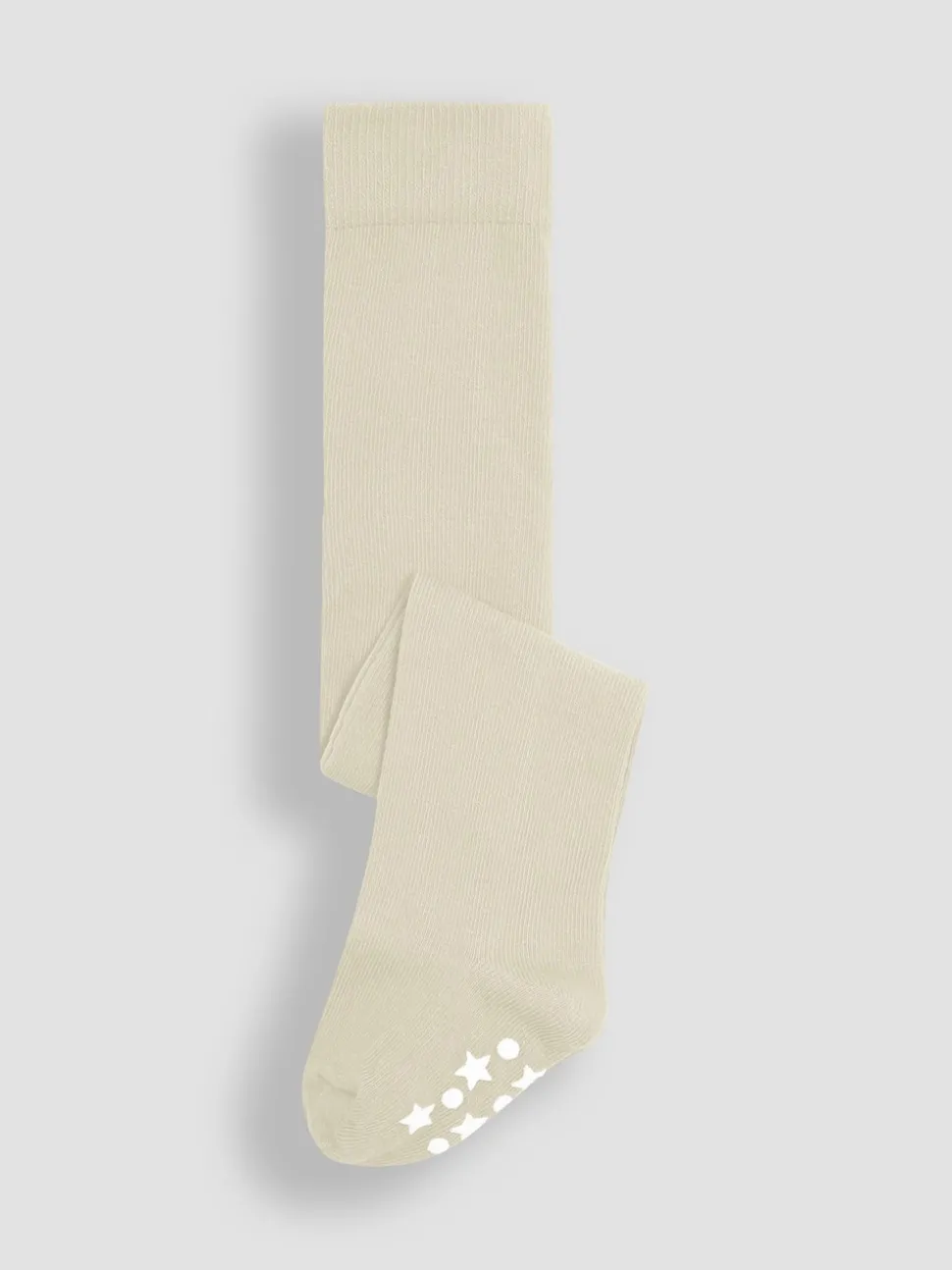 JoJo Maman Bébé Cream Cotton Rich Extra Thick Tights