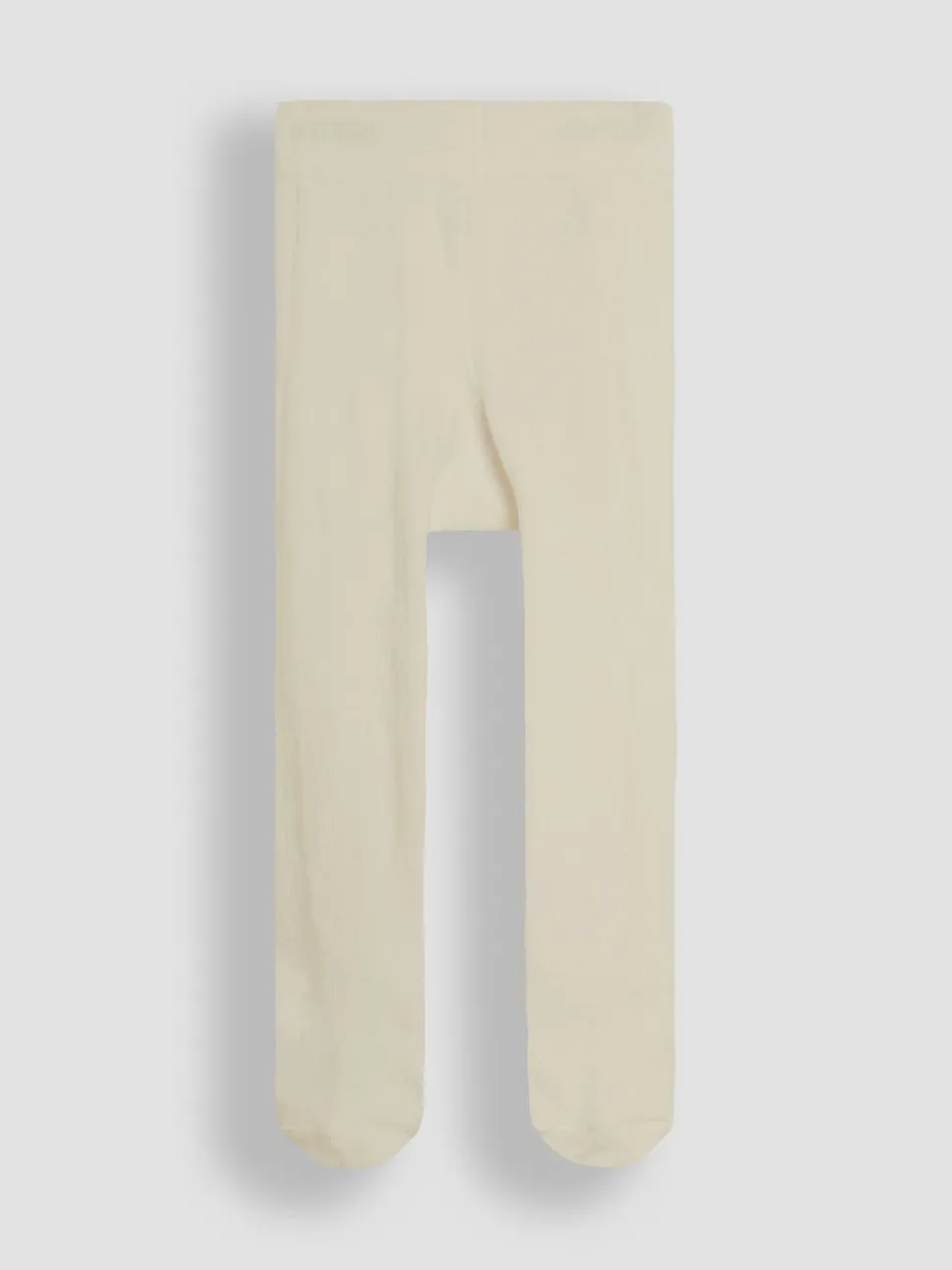 JoJo Maman Bébé Cream Cotton Rich Extra Thick Tights