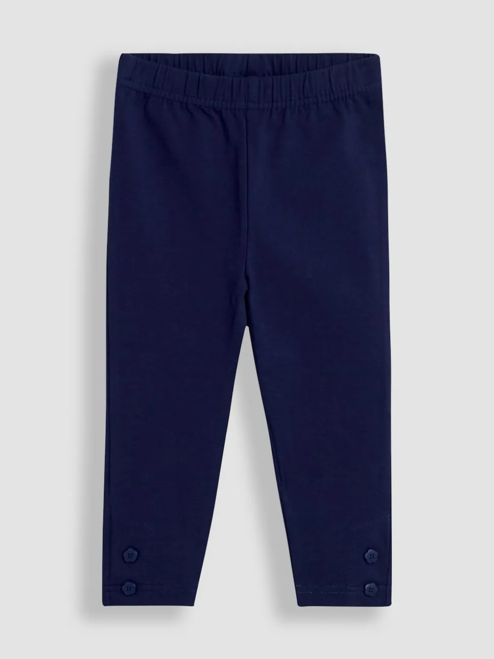 JoJo Maman Bébé Dusky Blue 2-Pack Ditsy Floral Leggings
