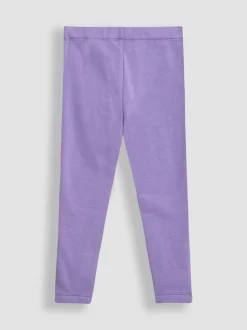 JoJo Maman Bébé Fuchsia Pink Fleece-Lined Leggings 2-Pack