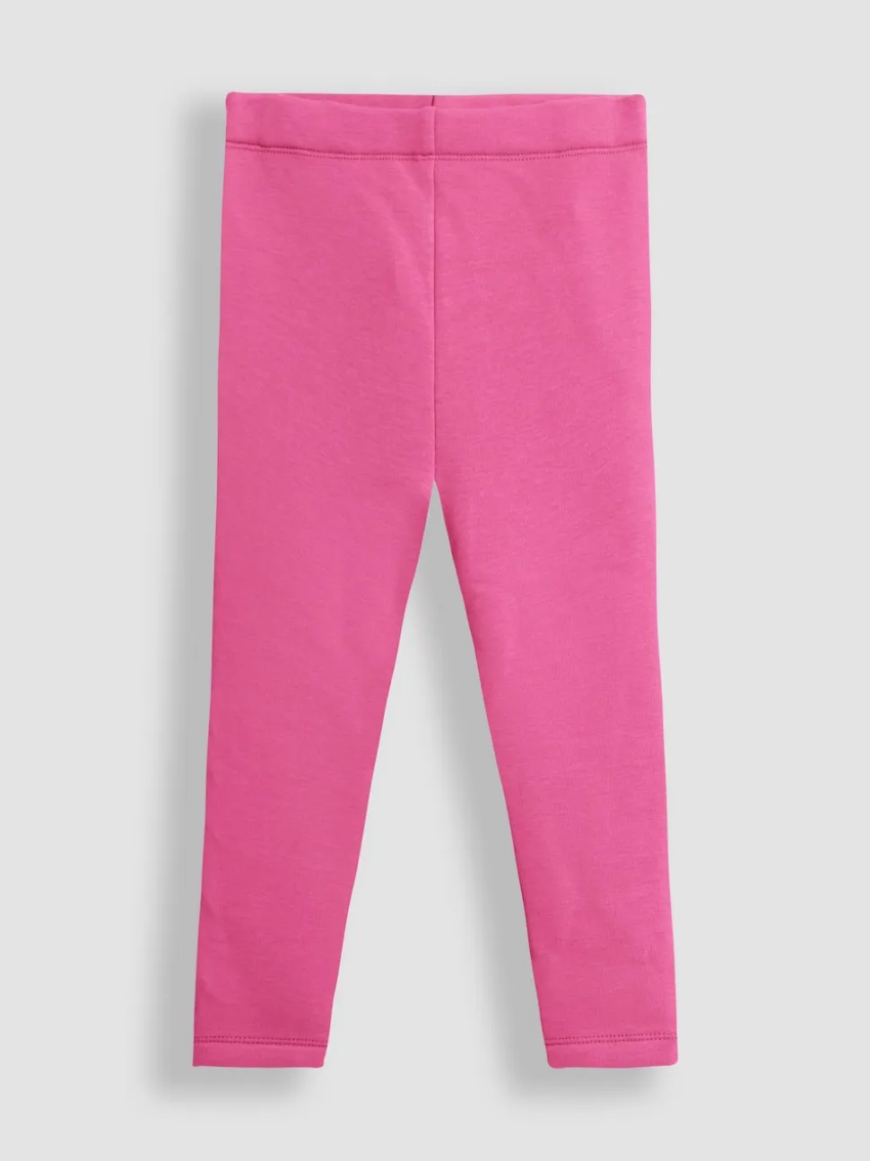JoJo Maman Bébé Fuchsia Pink Fleece-Lined Leggings 2-Pack