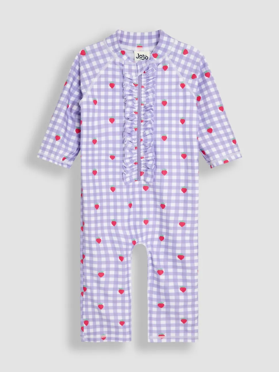 JoJo Maman Bébé Gingham Sun Protection Suit