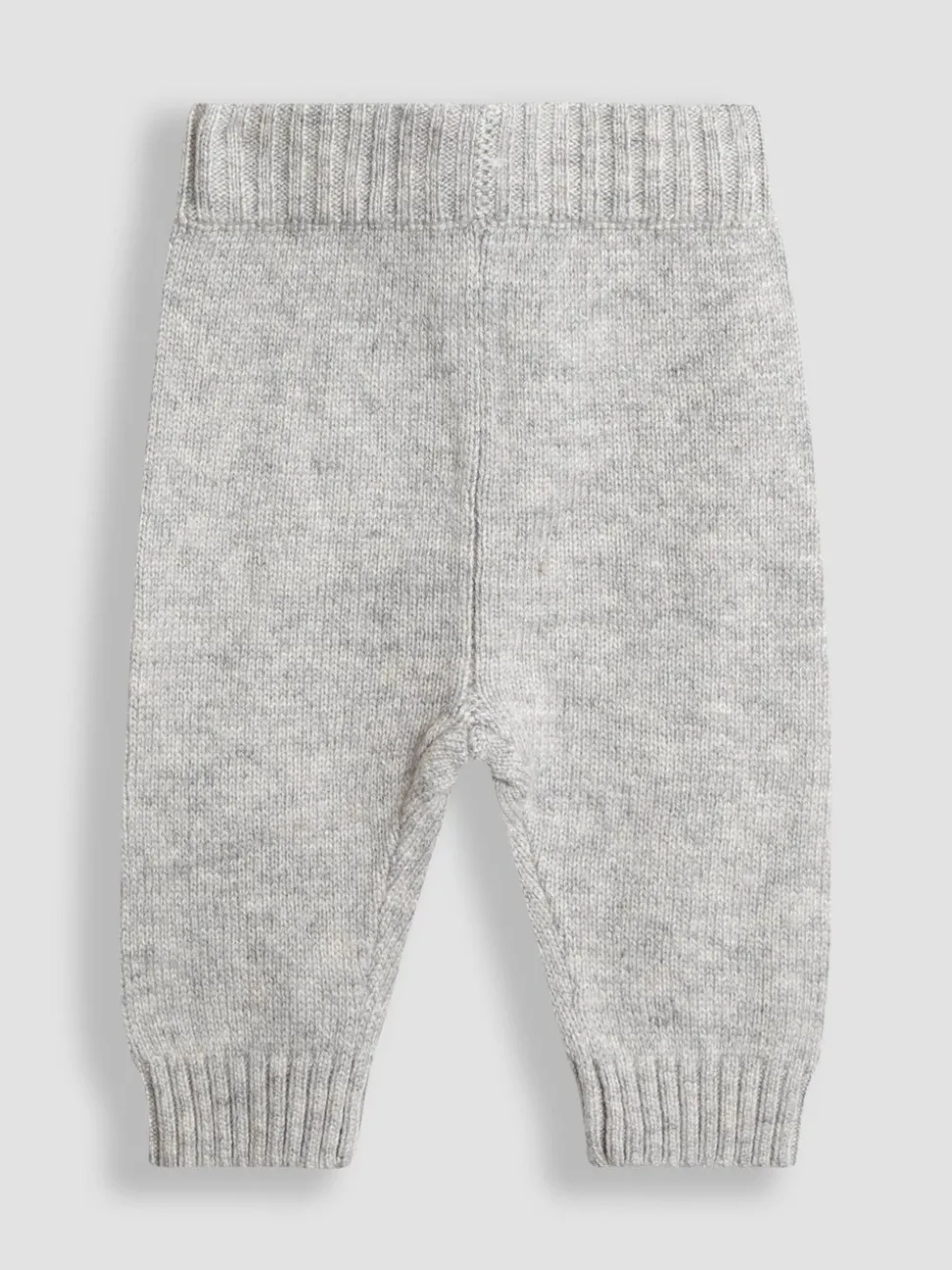 JoJo Maman Bébé Grey Knit Top & Bottom Set