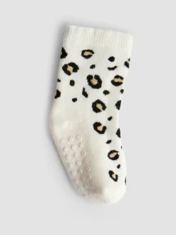 JoJo Maman Bébé Natural Animal 3-Pack Extra Thick Socks
