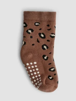 JoJo Maman Bébé Natural Animal 3-Pack Extra Thick Socks