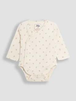 JoJo Maman Bébé Natural 3 Piece Body Trousers and Hat Set