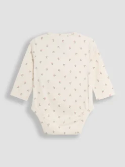 JoJo Maman Bébé Natural 3 Piece Body Trousers and Hat Set
