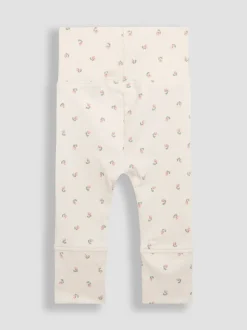 JoJo Maman Bébé Natural 3 Piece Body Trousers and Hat Set