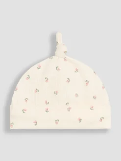 JoJo Maman Bébé Natural 3 Piece Body Trousers and Hat Set