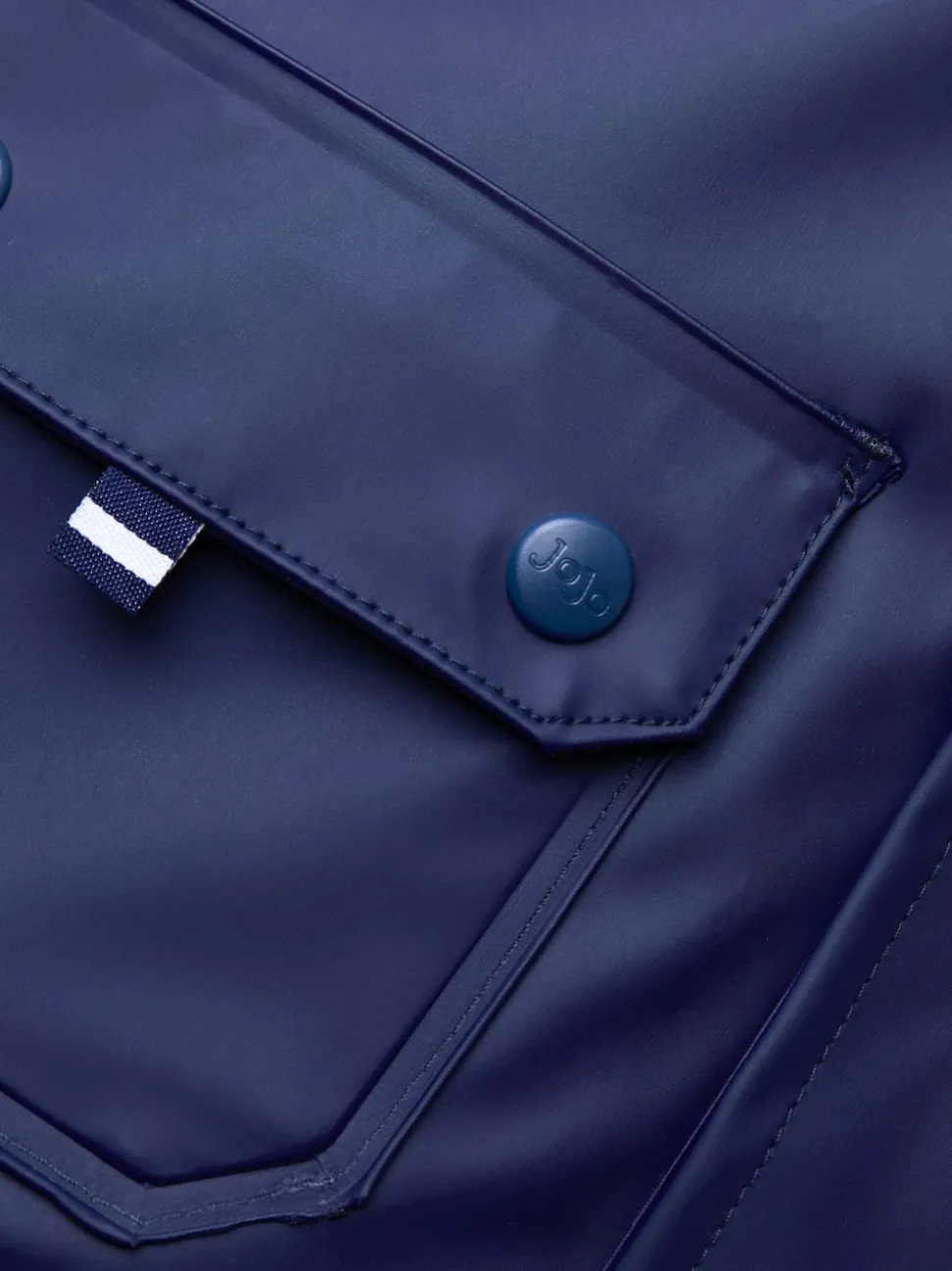 JoJo Maman Bébé Navy Fisherman Waterproof Jacket
