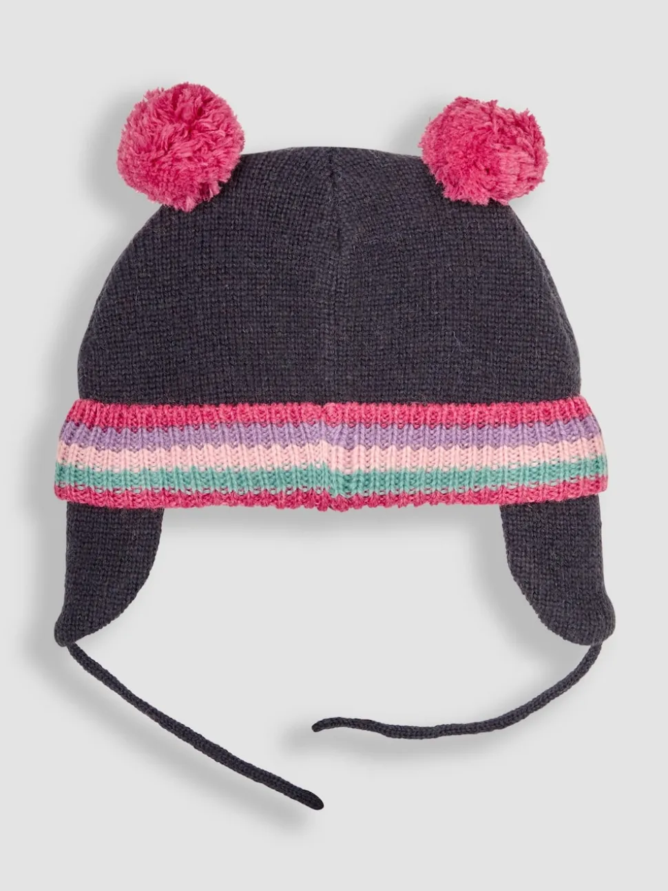JoJo Maman Bébé Navy Unicorn Applique Hat
