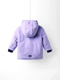 JoJo Maman Bébé Navy Unicorn Embroidered Reversible Jacket