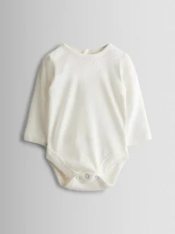 JoJo Maman Bébé Pale Pink Bunny Dungaree Dress & Body Set