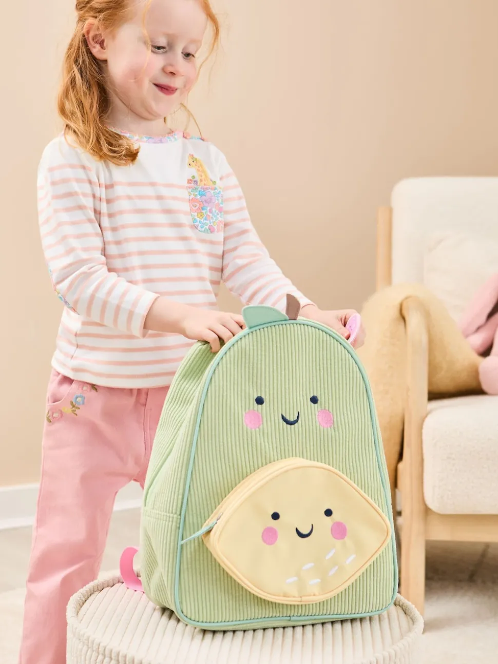 JoJo Maman Bébé Pear Medium Backpack