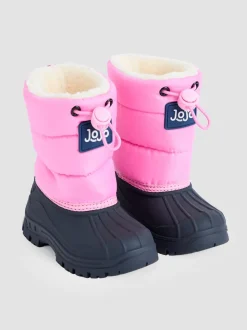 JoJo Maman Bébé Pink Alpine Snow Boots