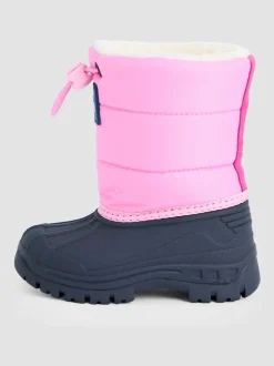 JoJo Maman Bébé Pink Alpine Snow Boots
